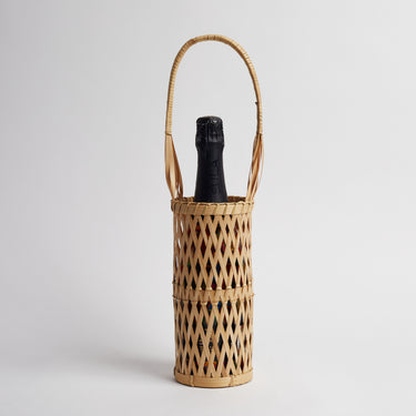 BAMBOO GIFT BOTTLE HOLDER