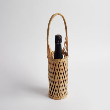 BAMBOO GIFT BOTTLE HOLDER