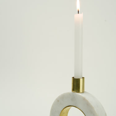 SANGAM - RING CANDLE STANDS ( SET OF 2 )