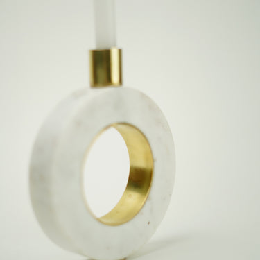 SANGAM - RING CANDLE STANDS ( SET OF 2 )