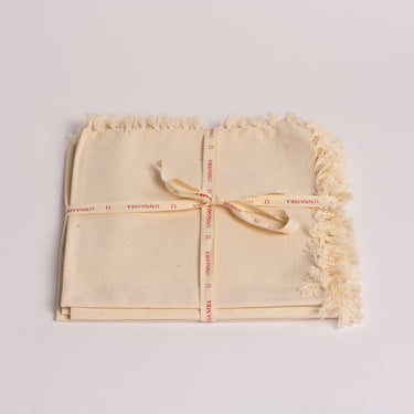 KAPAS NAPKIN - CREAM (SET OF 4)