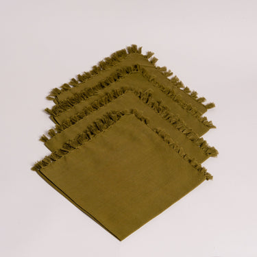 KAPAS NAPKIN - GREEN (SET OF 4)