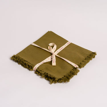 KAPAS NAPKIN - GREEN (SET OF 4)