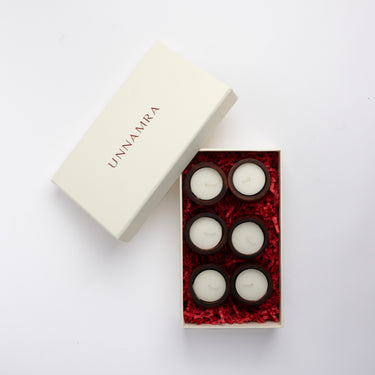 SHASHTI TEALIGHT (SET OF 6)